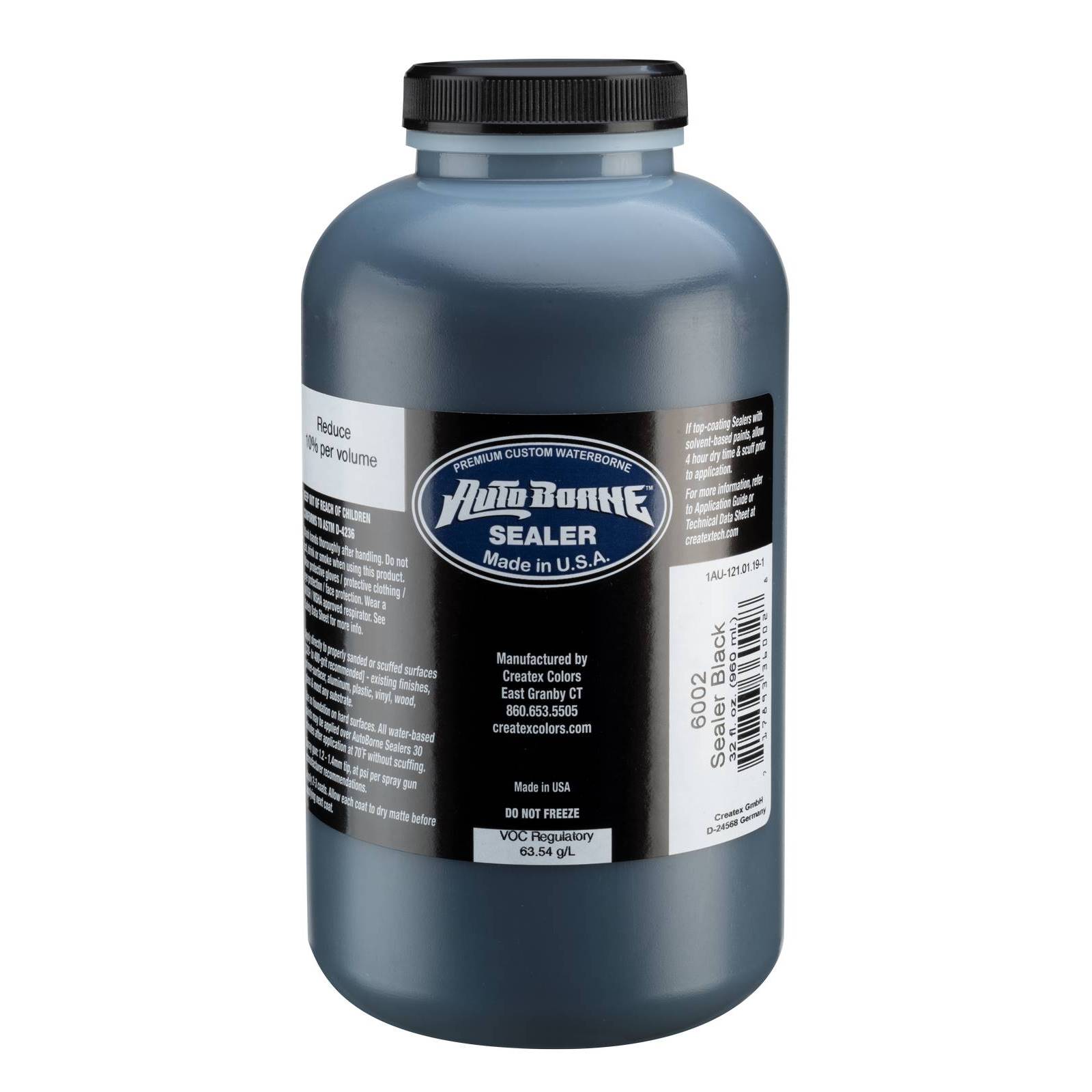 6002 32 Sealer Black 32oz